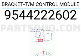 Hyundai / KIA 9544222602 BRACKET-T/M CONTROL MODULE