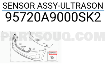 Hyundai / KIA 95720A9000SK2 SENSOR ASSY-ULTRASON