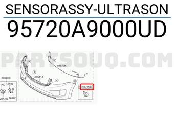 Hyundai / KIA 95720A9000UD SENSORASSY-ULTRASON