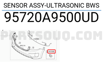 Hyundai / KIA 95720A9500UD SENSOR ASSY-ULTRASONIC BWS
