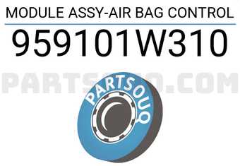 Hyundai / KIA 959101W310 MODULE ASSY-AIR BAG CONTROL