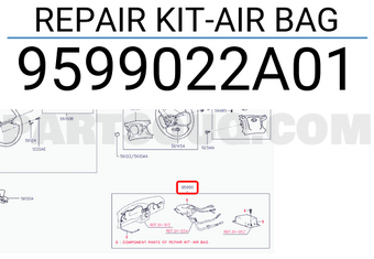 Hyundai / KIA 9599022A01 REPAIR KIT-AIR BAG