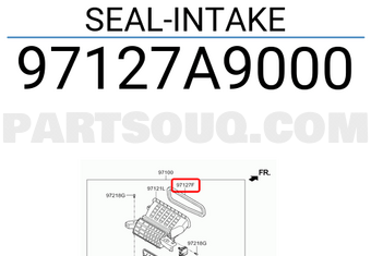Hyundai / KIA 97127A9000 SEAL-INTAKE