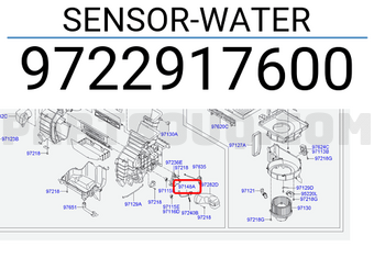 Hyundai / KIA 9722917600 SENSOR-WATER