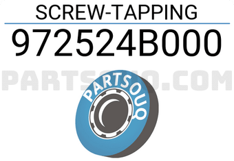 Hyundai / KIA 972524B000 SCREW-TAPPING
