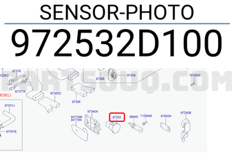 Hyundai / KIA 972532D100 SENSOR-PHOTO