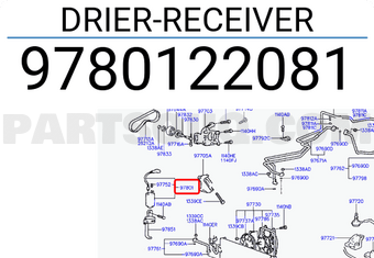 Hyundai / KIA 9780122081 DRIER-RECEIVER