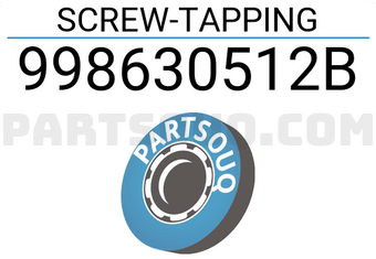 Hyundai / KIA 998630512B SCREW-TAPPING