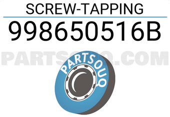 Hyundai / KIA 998650516B SCREW-TAPPING