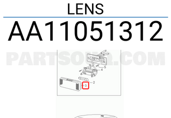 Hyundai / KIA AA11051312 LENS