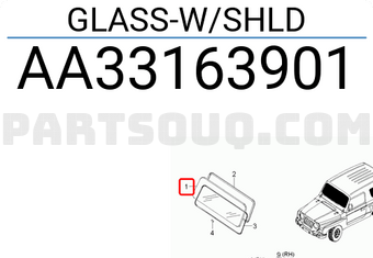 Hyundai / KIA AA33163901 GLASS-W/SHLD
