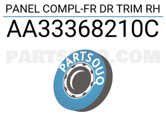 Hyundai / KIA AA33368210C PANEL COMPL-FR DR TRIM RH