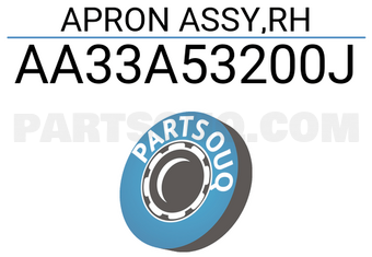 Hyundai / KIA AA33A53200J APRON ASSY,RH