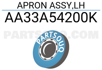 Hyundai / KIA AA33A54200K APRON ASSY,LH