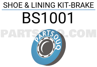 Hyundai / KIA BS1001 SHOE & LINING KIT-BRAKE