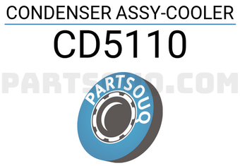 Hyundai / KIA CD5110 CONDENSER ASSY-COOLER