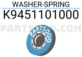 Hyundai / KIA K9451101000 WASHER-SPRING