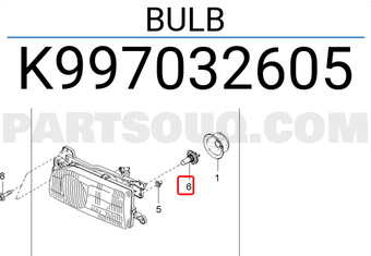 Hyundai / KIA K997032605 BULB