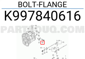 Hyundai / KIA K997840616 BOLT-FLANGE