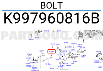Hyundai / KIA K997960816B BOLT