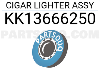 Hyundai / KIA KK13666250 CIGAR LIGHTER ASSY
