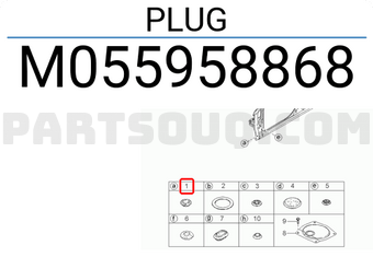 Hyundai / KIA M055958868 PLUG