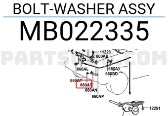 Hyundai / KIA MB022335 BOLT-WASHER ASSY