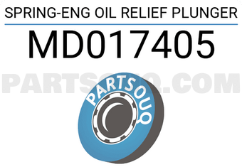 Hyundai / KIA MD017405 SPRING-ENG OIL RELIEF PLUNGER