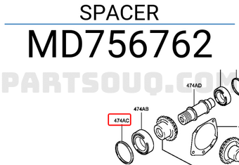 Hyundai / KIA MD756762 SPACER