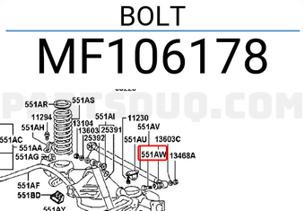 Hyundai / KIA MF106178 BOLT
