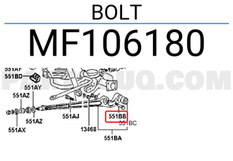 Hyundai / KIA MF106180 BOLT