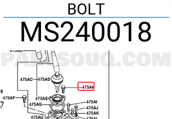Hyundai / KIA MS240018 BOLT