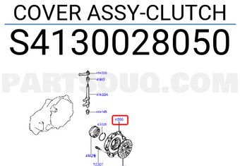 Hyundai / KIA S4130028050 COVER ASSY-CLUTCH