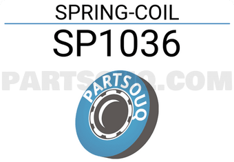 Hyundai / KIA SP1036 SPRING-COIL