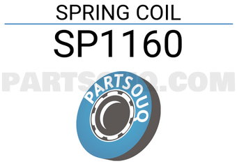 Hyundai / KIA SP1160 SPRING COIL