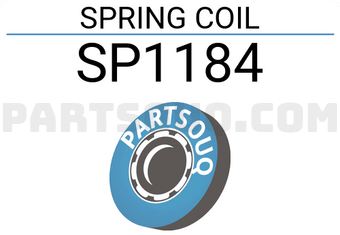 Hyundai / KIA SP1184 SPRING COIL