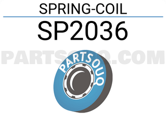 Hyundai / KIA SP2036 SPRING-COIL