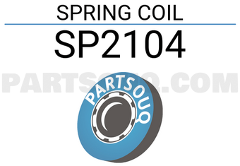 Hyundai / KIA SP2104 SPRING COIL
