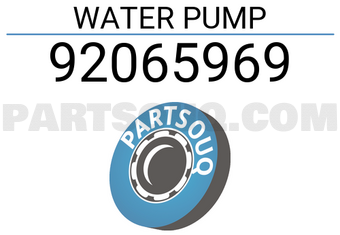 ICRBI 92065969 WATER PUMP