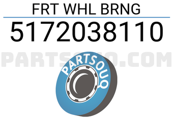 ILJIN 5172038110 FRT WHL BRNG