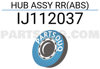 ILJIN IJ112037 HUB ASSY RR(ABS)