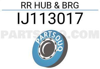 ILJIN IJ113017 RR HUB & BRG