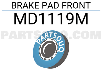 INTIMA MD1119M BRAKE PAD FRONT