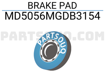 INTIMA MD5056MGDB3154 BRAKE PAD