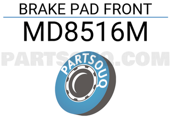 INTIMA MD8516M BRAKE PAD FRONT