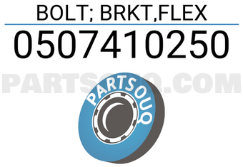Isuzu 0507410250 BOLT; BRKT,FLEX