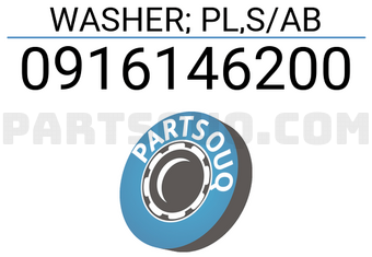Isuzu 0916146200 WASHER; PL,S/AB
