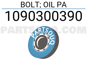 Isuzu 1090300390 BOLT; OIL PA