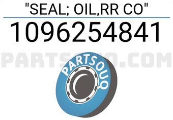 Isuzu 1096254841 SEAL; OIL,RR CO