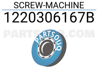 Isuzu 1220306167B SCREW-MACHINE